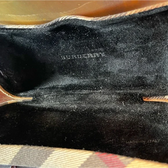 Burberry classic grandpa style eyeglasses and original case - Picture 6 of 6